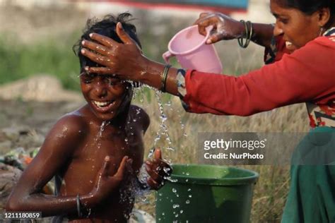 Indian Bathing Photos and Premium High Res Pictures .